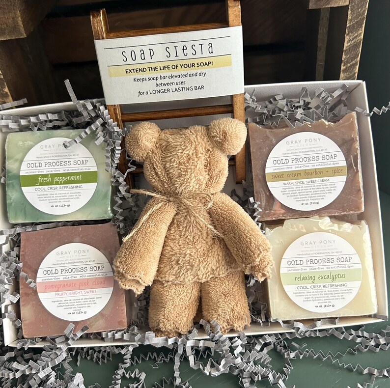 Cold Process Soap Gift Set - Etsy