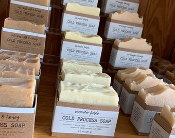 Cold Process Soap - Handmade, natural, moisturizing