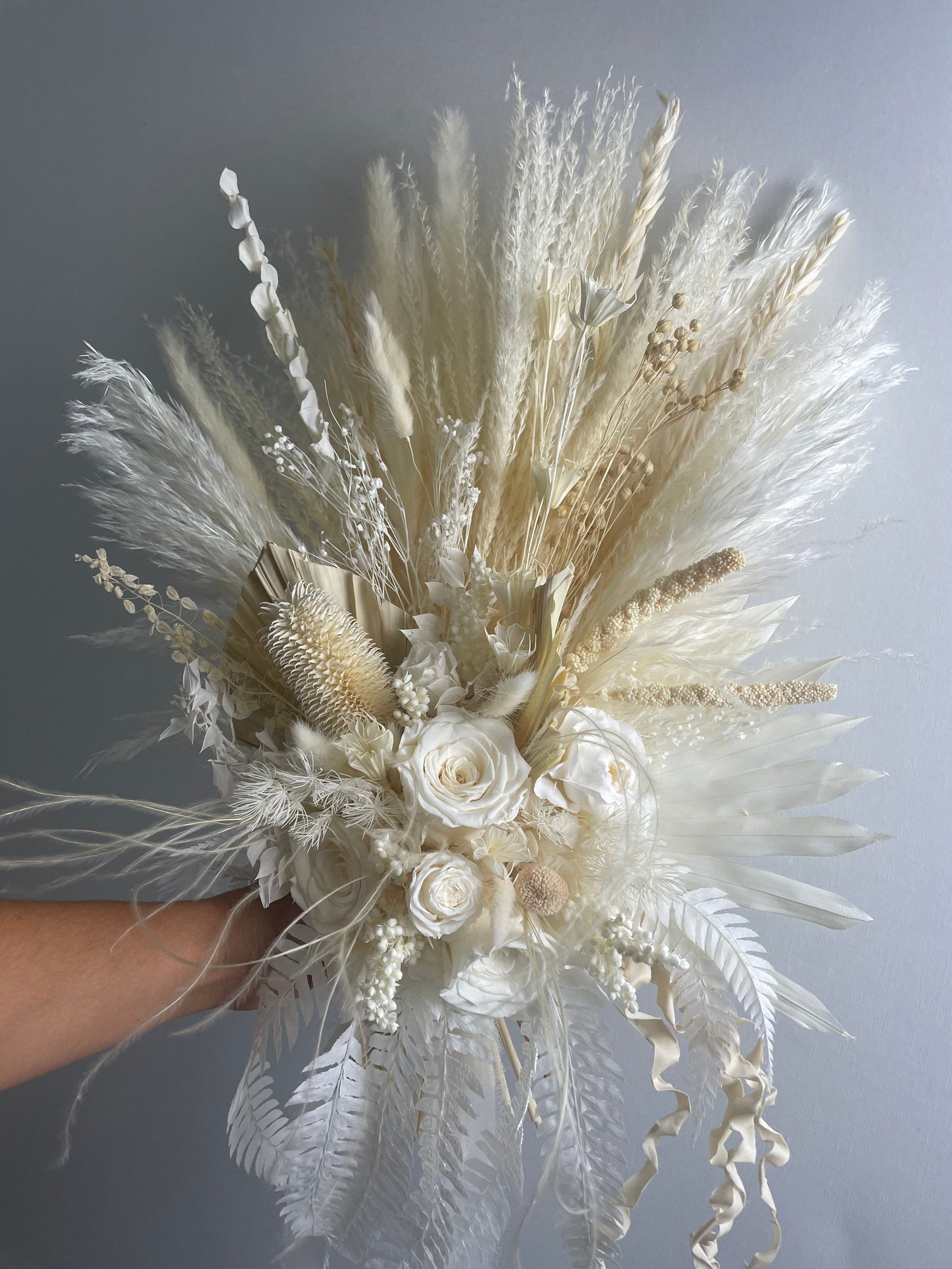 Dried Flower Bridal Bouquet