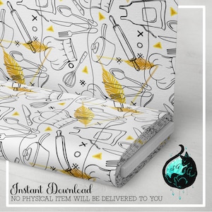 Seamless Patterns Kitchen Design