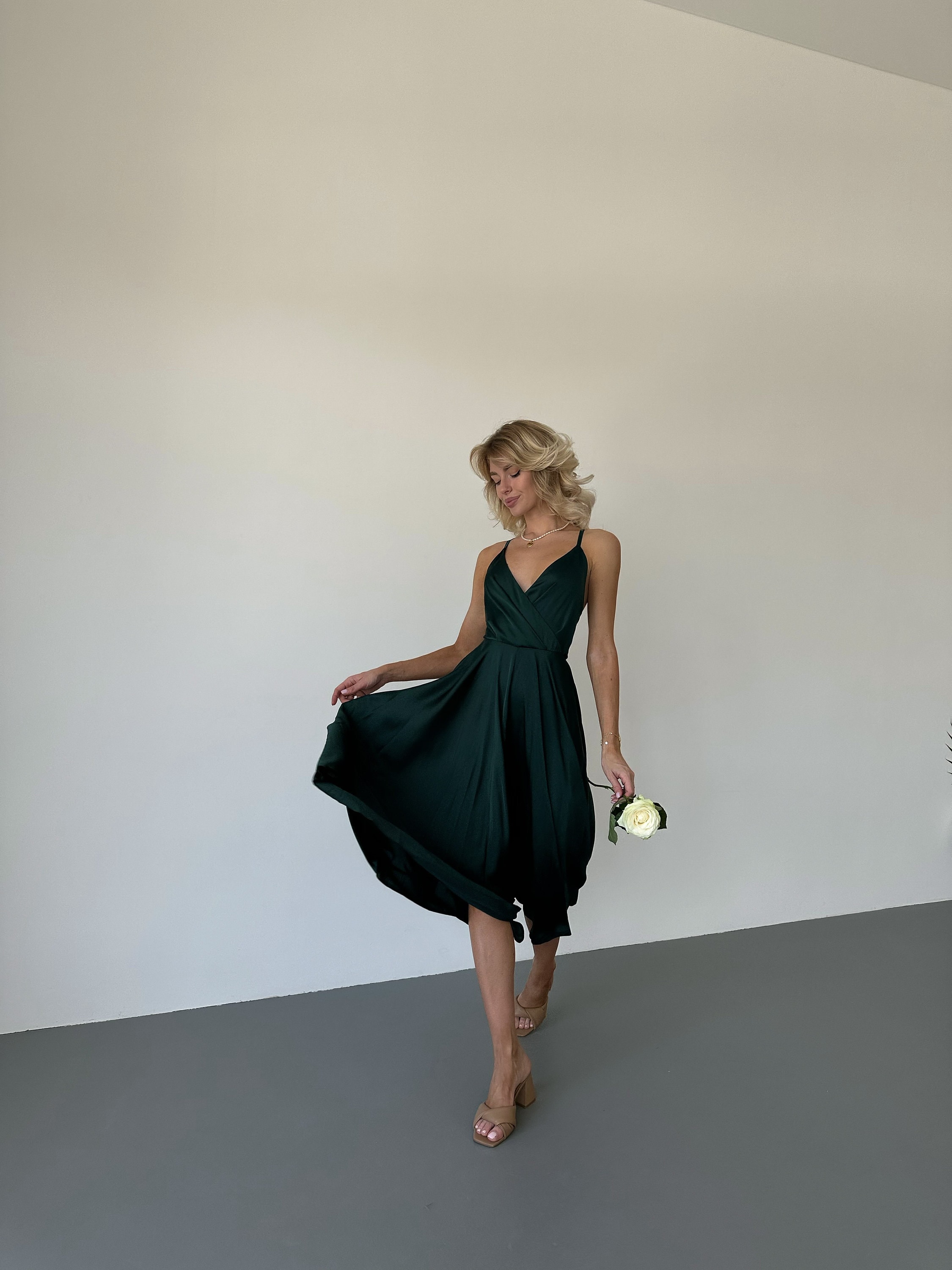 Metallic Short Corset Dress for Women Leather Bodycon