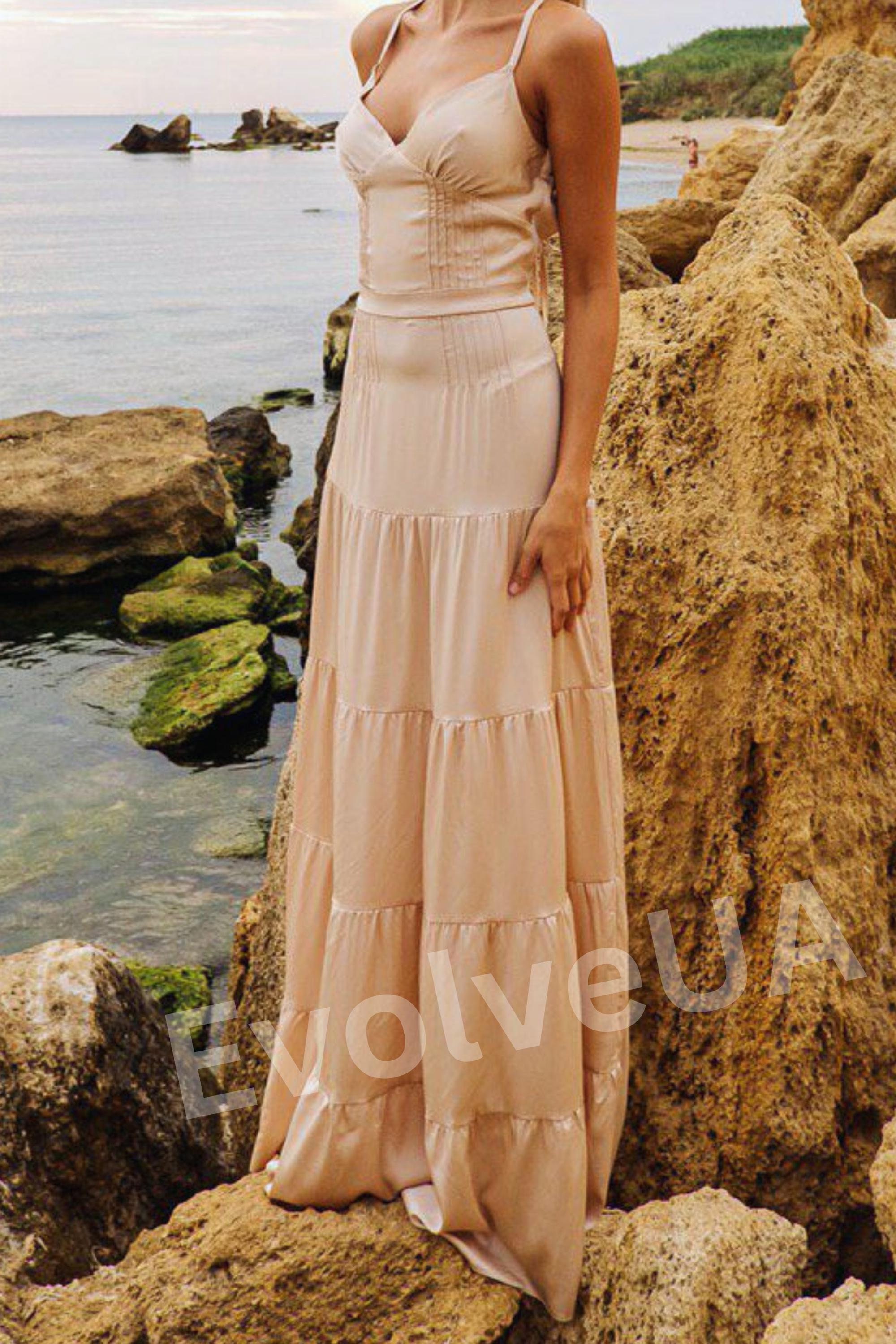 Beige Silk Slip Dress - Etsy