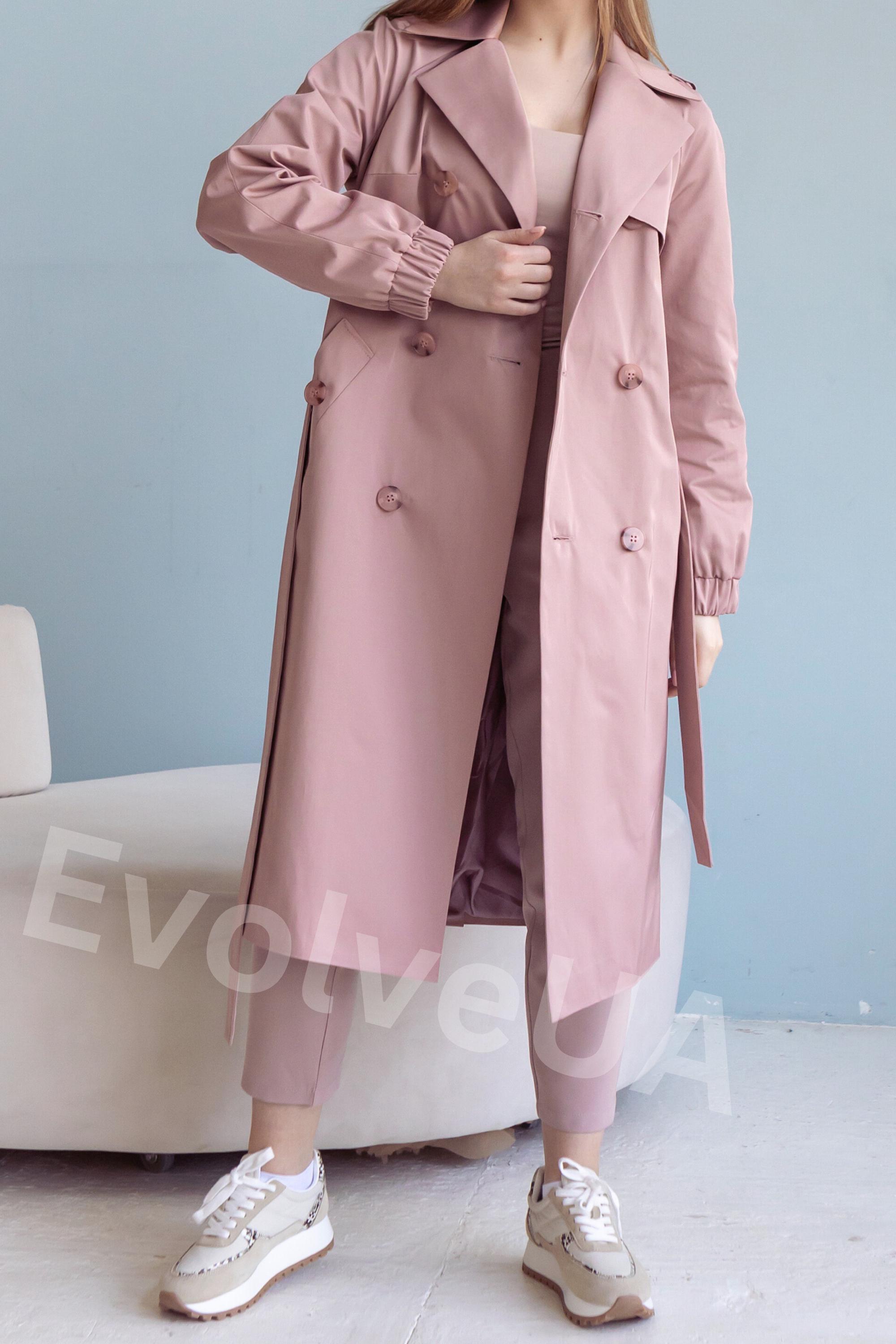 Trench rose poudre pour femme Trench coat d automne rose clair pour femme Trench coat classique rose pour l automne Manteaux d automne pour femme Etsy France