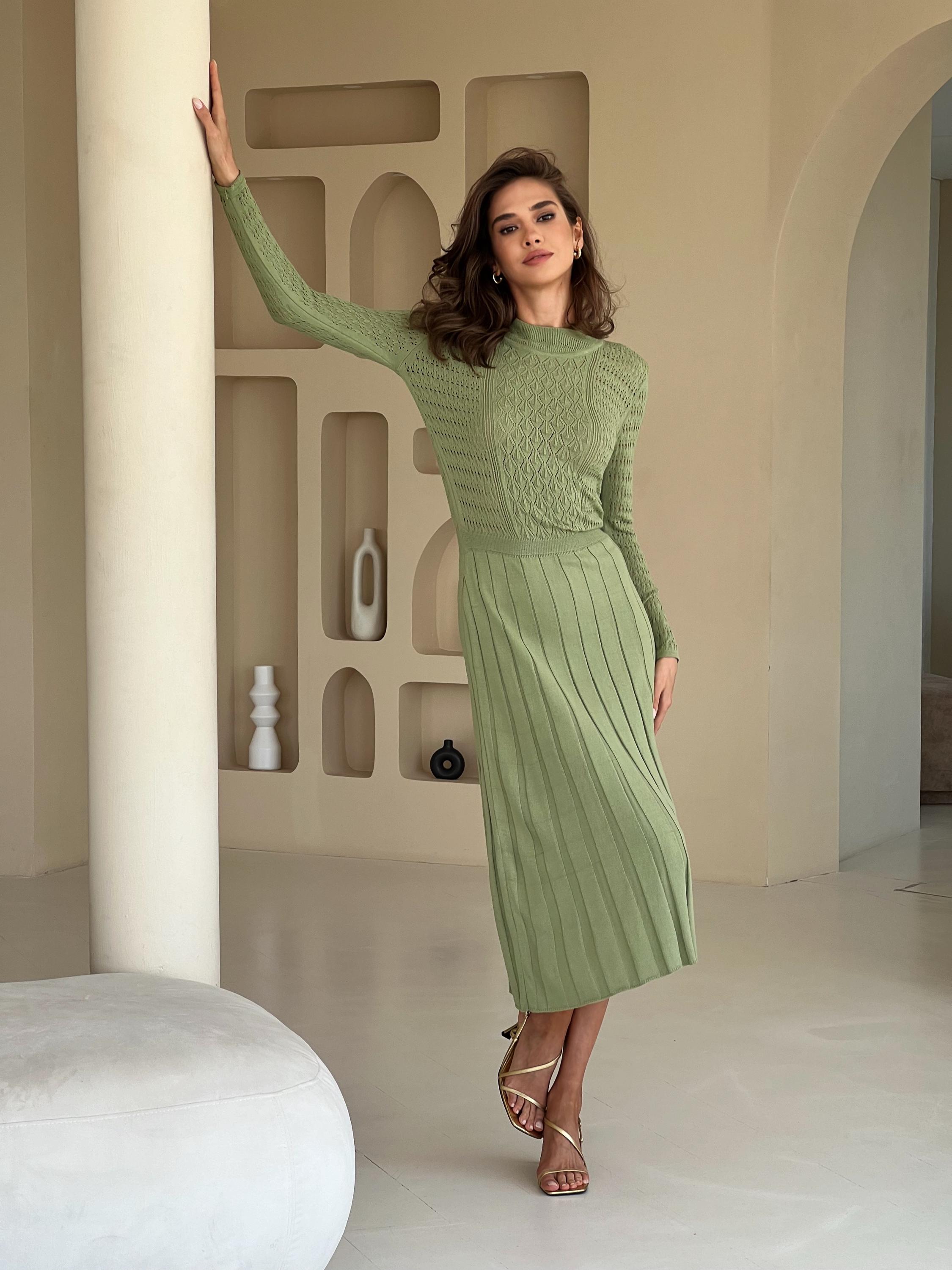 white knit long sleeve dress Women's Bright On Arrival Ivory Knit Metallic Argyle Sweater Dress | Color: White | Size: M main image 1