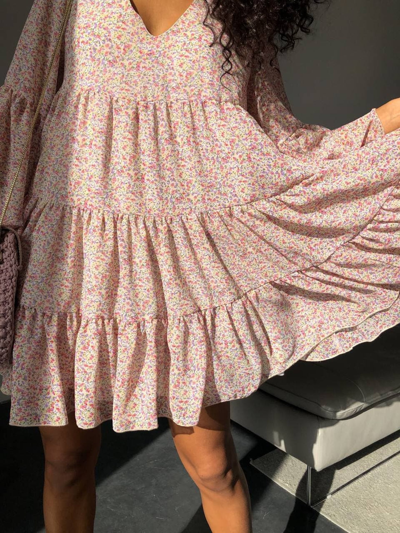 Babydoll Dress for Women Casual Oversized Spring Dress Etsy