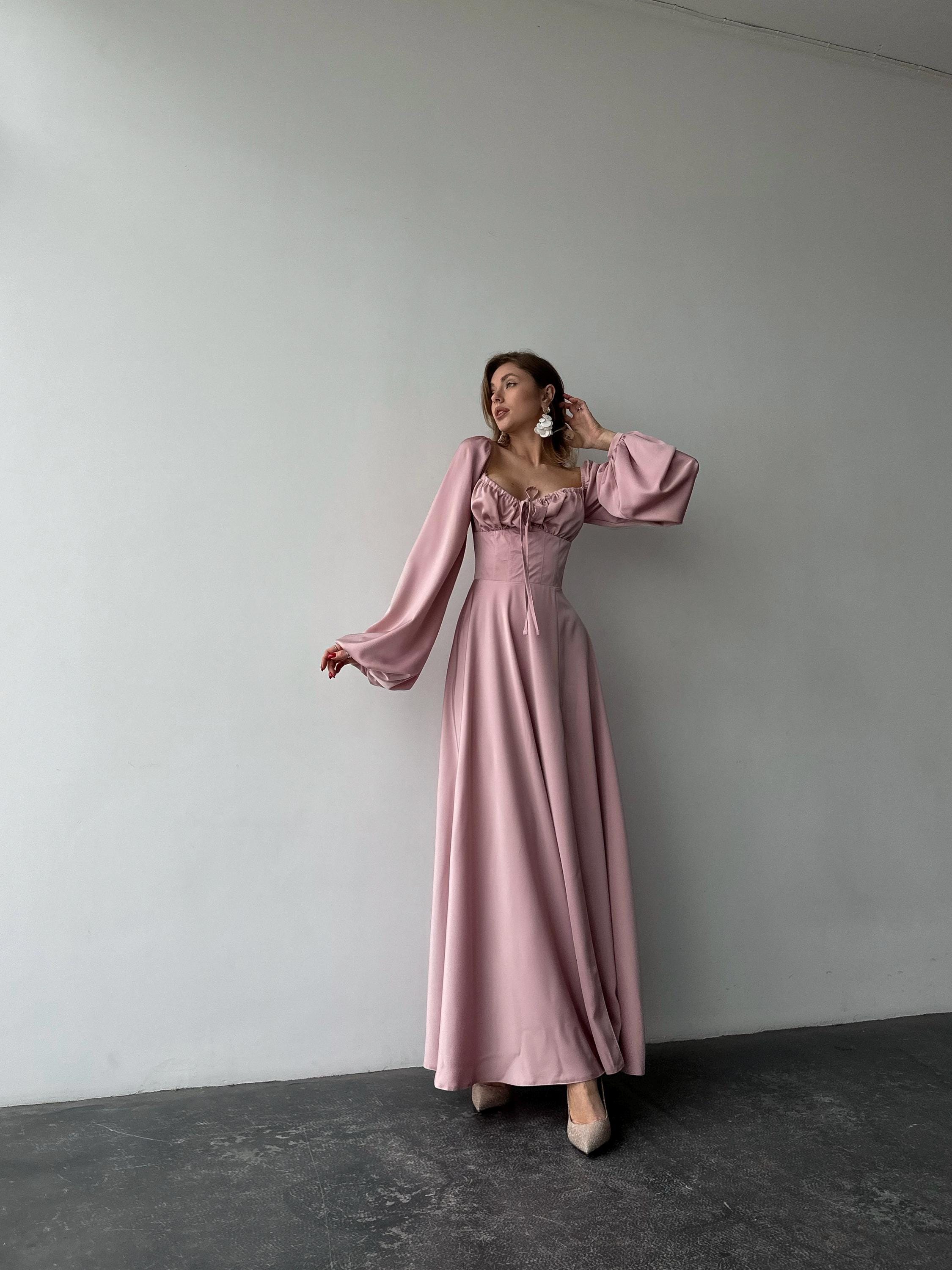 elegant long dress with sleeves LaDivine CD0239 Formal Beaded Sequin Mother of the Bride Sheer Cape Sleeves Size:9/10Y _floralandlace Looks We Love Yacht