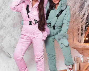 Mono de esqu para mujer mono de invierno para mujer monos