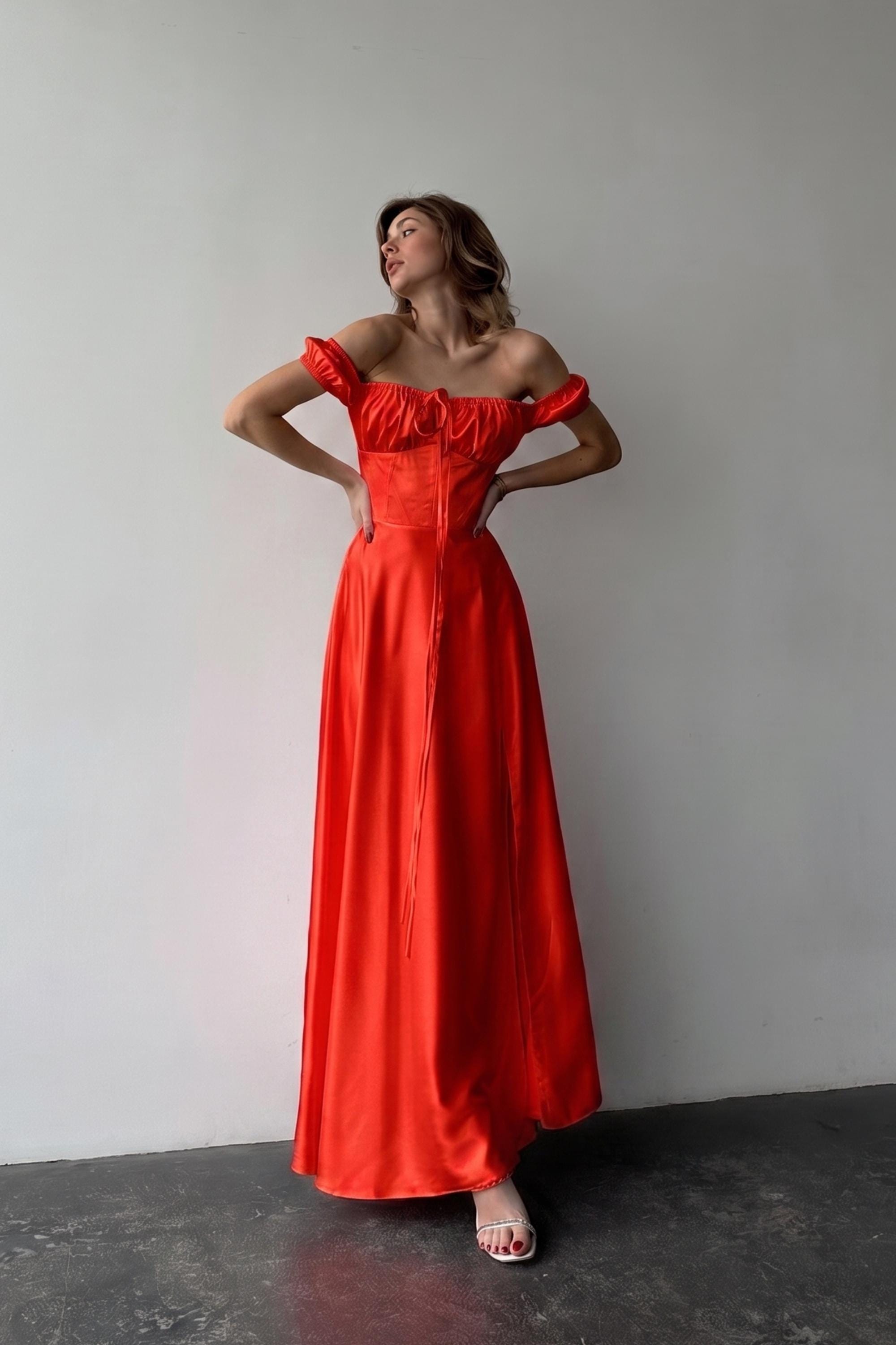 off the shoulder white dress near me Chic Long White Off-the-Shoulder Front Split Long Wedding Dress With Detachable Train