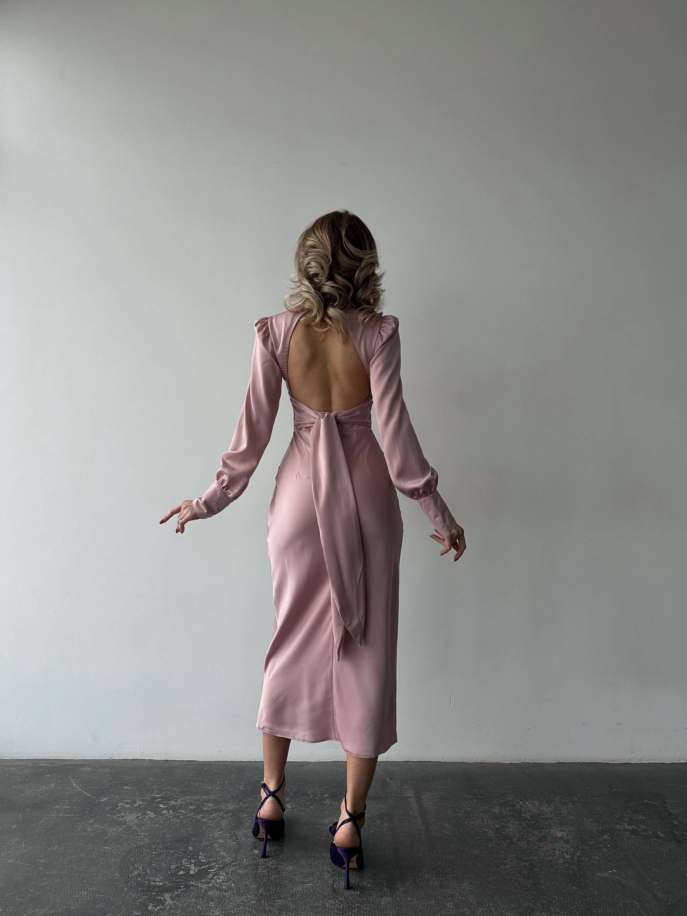 grey pink dress Vintage Pink And Grey Tulle Dress main image 1