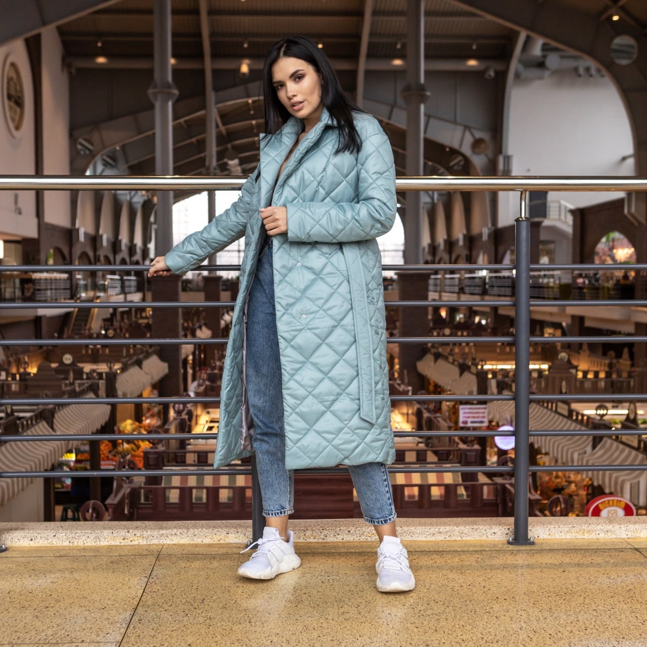 Mint Blue Wrap Puffer Coat for Women Light Blue Quilted Coat for Fall Light Blue Midi Wrap Puffer Coat Womens Etsy Canada