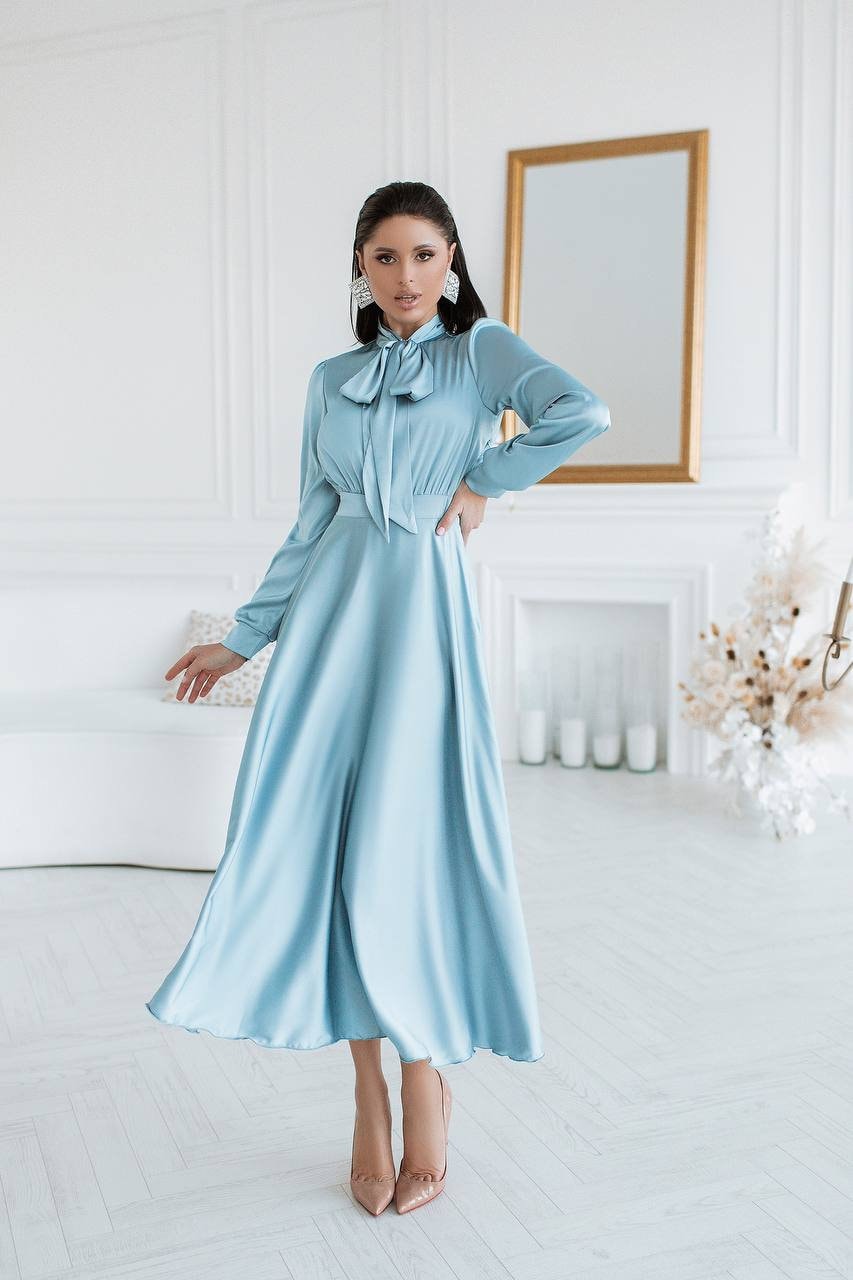 dress with bow long sleeve White Bow Long Sleeve Sheath Midi Dress Loveiss