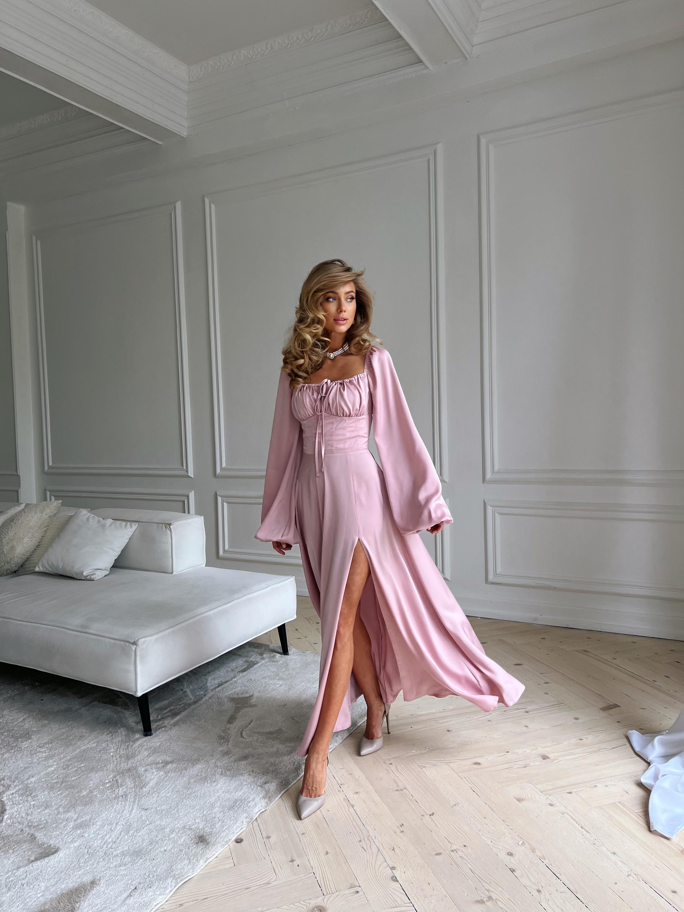 【PINKSISLY】★Mickey Letter Tape Hood Long Dress Disney Mickey Mouse Spider Web Long Sleeve Smock Dress