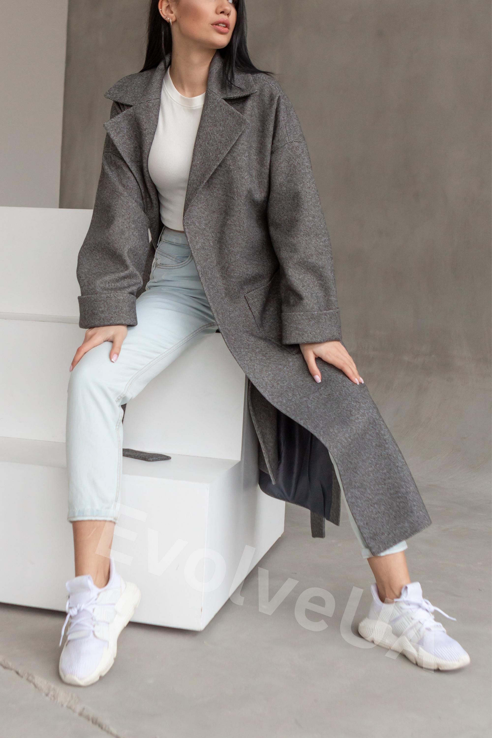 ジャケット・アウター epine volume wool coat (gray) ジャケット・アウター epine volume wool tailored coat epine