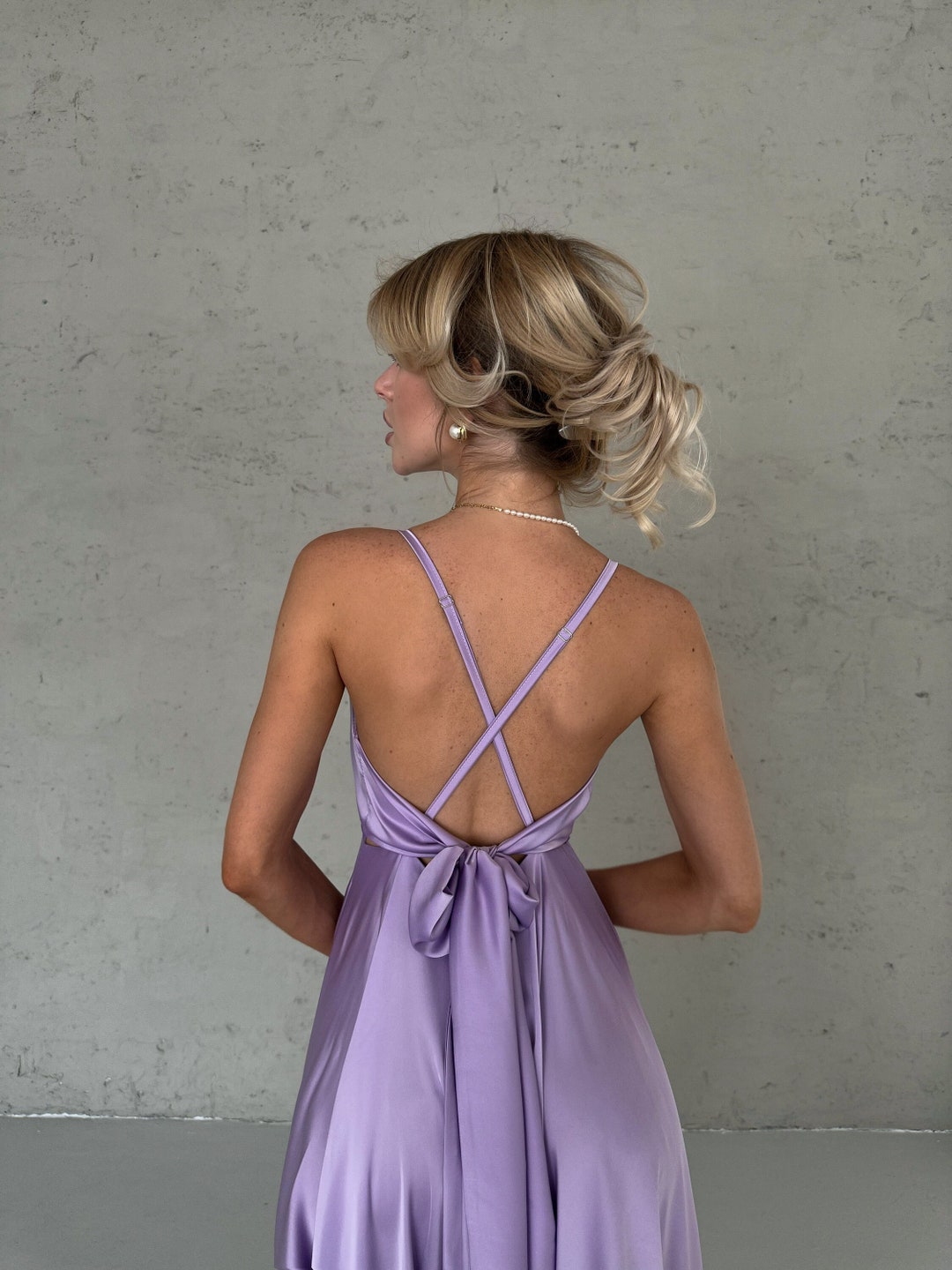 Lovers and friends leah gown lavender hot sale