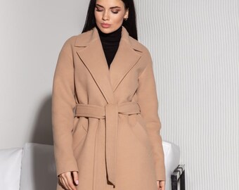 camel coat size 20