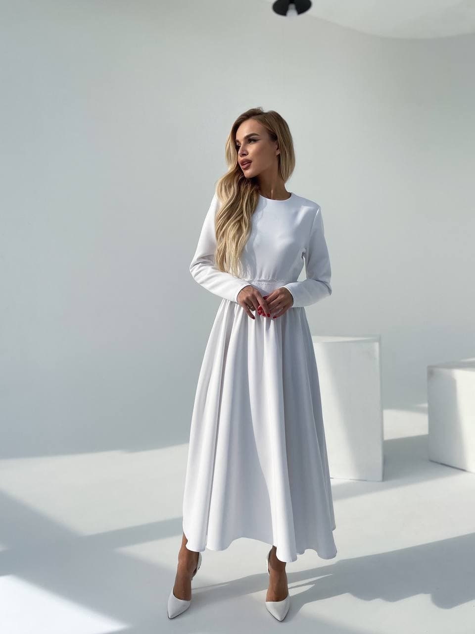 Modest midi dresses with sleeves hotsell