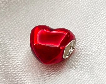 Pandora Red Heart - Etsy