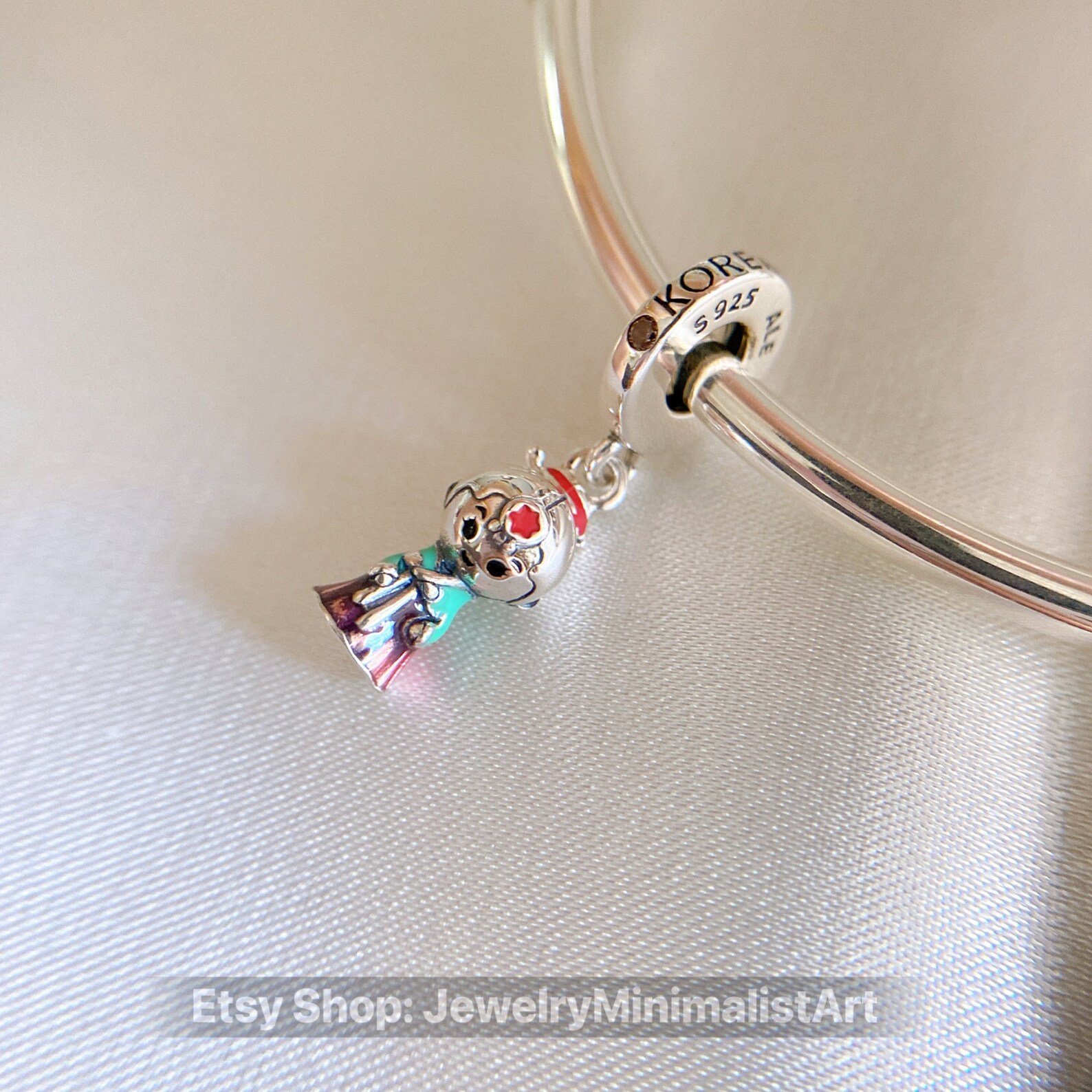 Pandora charmsKorean Doll Hanbok Dangle Charm2021 NewCharms Etsy