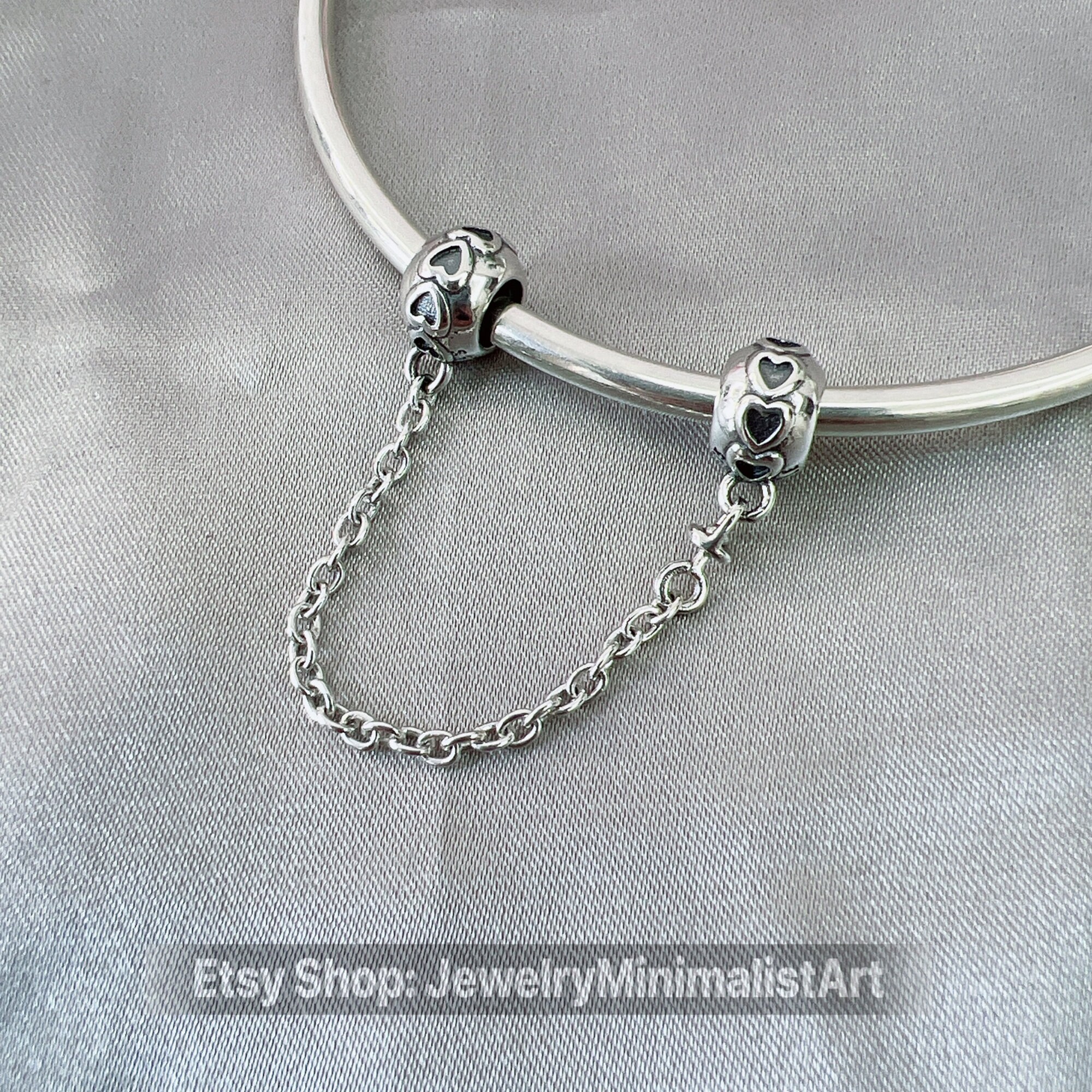 Band of Hearts Safety Chain Fits All 
