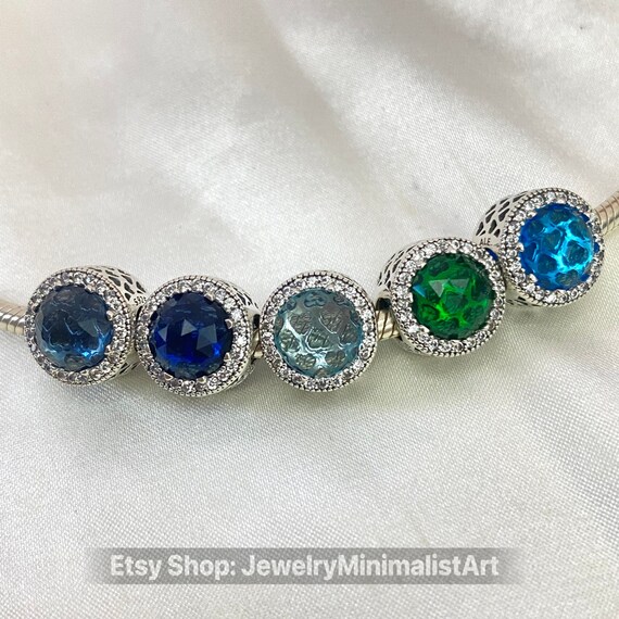 Sparkling Dark Blue/light Blue/sky Blue 