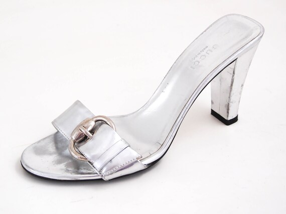 Gucci Open Toe Sabot Mules Sandals