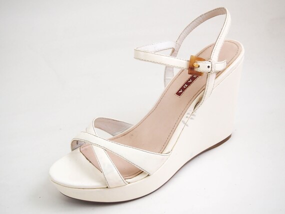 Prada Wedge Sandals