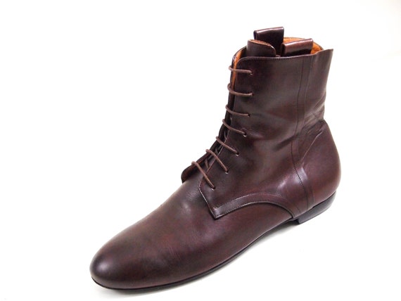 Dries Van Noten Lace Up Ankle Boots