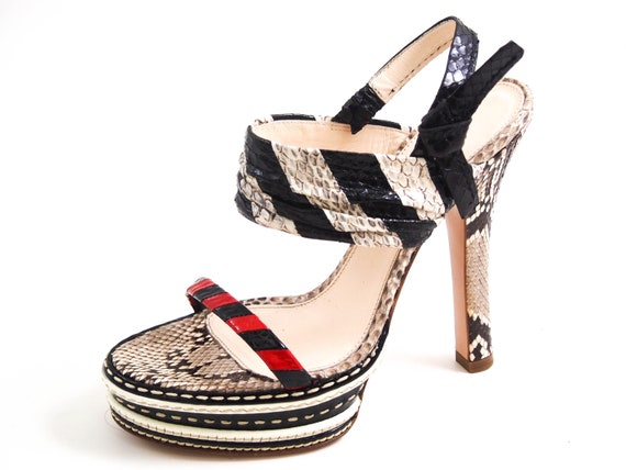Prada Plateau Sandals