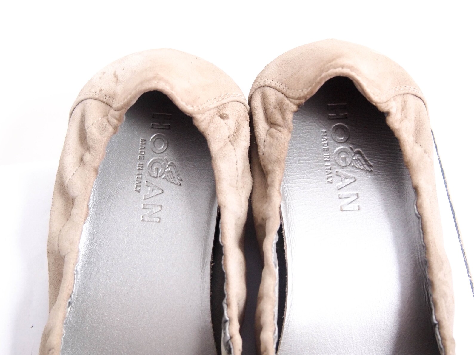hogan ballerina flats