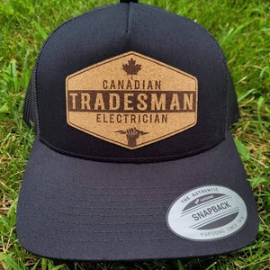 Canadian Tradesman snapback hat - Electrician