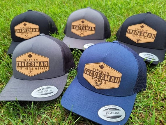 Canadian Tradesman Snapback Hat Sheet Metal Worker Ireland