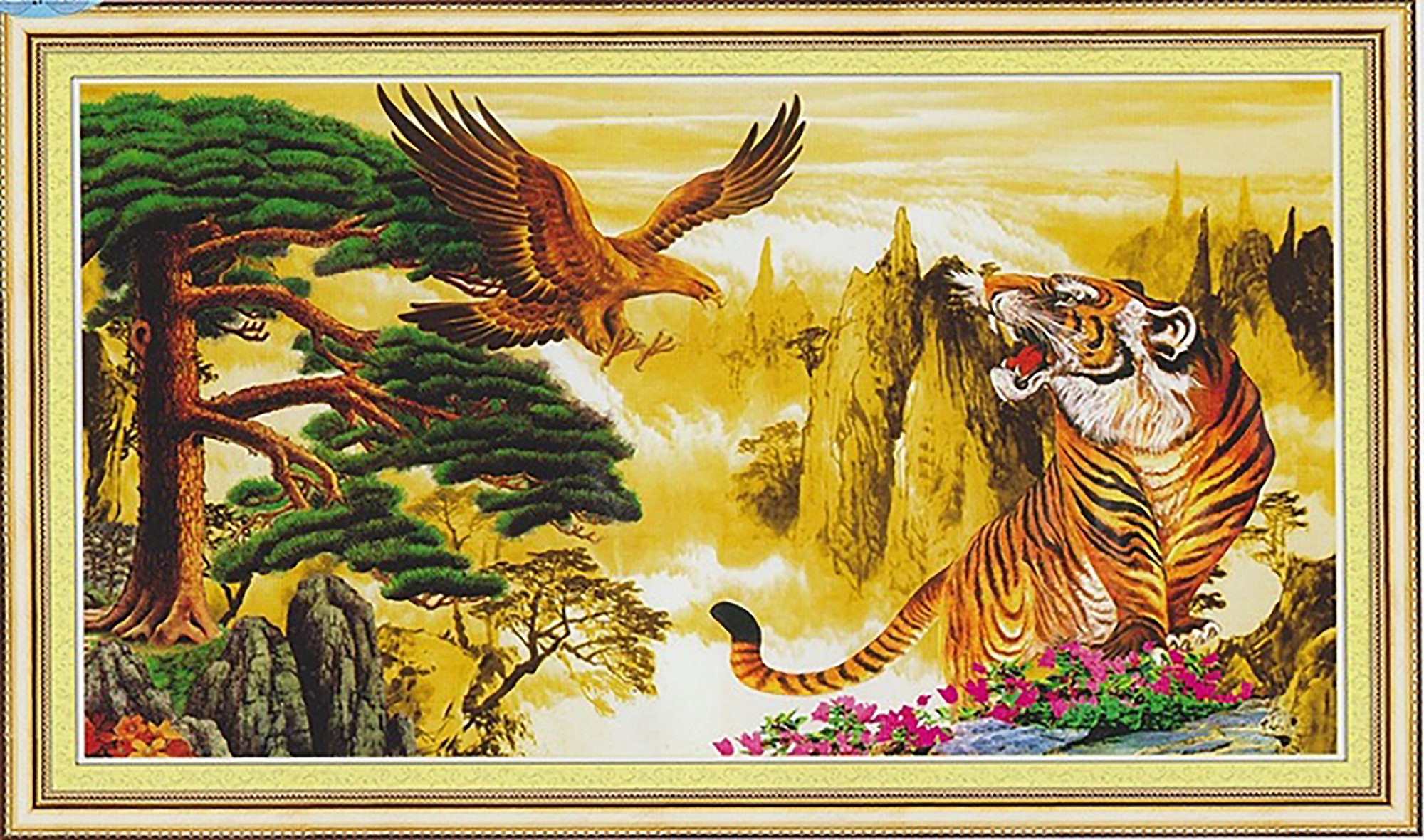 Feng shui painting Poster Print Wall decor AFS20 Etsy