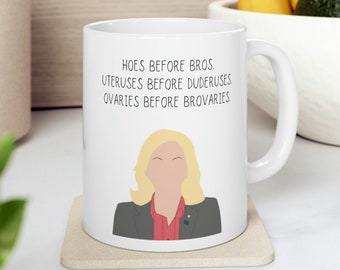 Leslie Knope Legendary Quotes - Parks and Recreation - Ceramic Mug 11oz