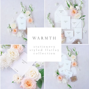Floral Mockup Bundle | Wedding Invitation Suite Designs {Warmth Bundle}