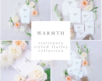 Floral Mockup Bundle | Wedding Invitation Suite Designs {Warmth Bundle}