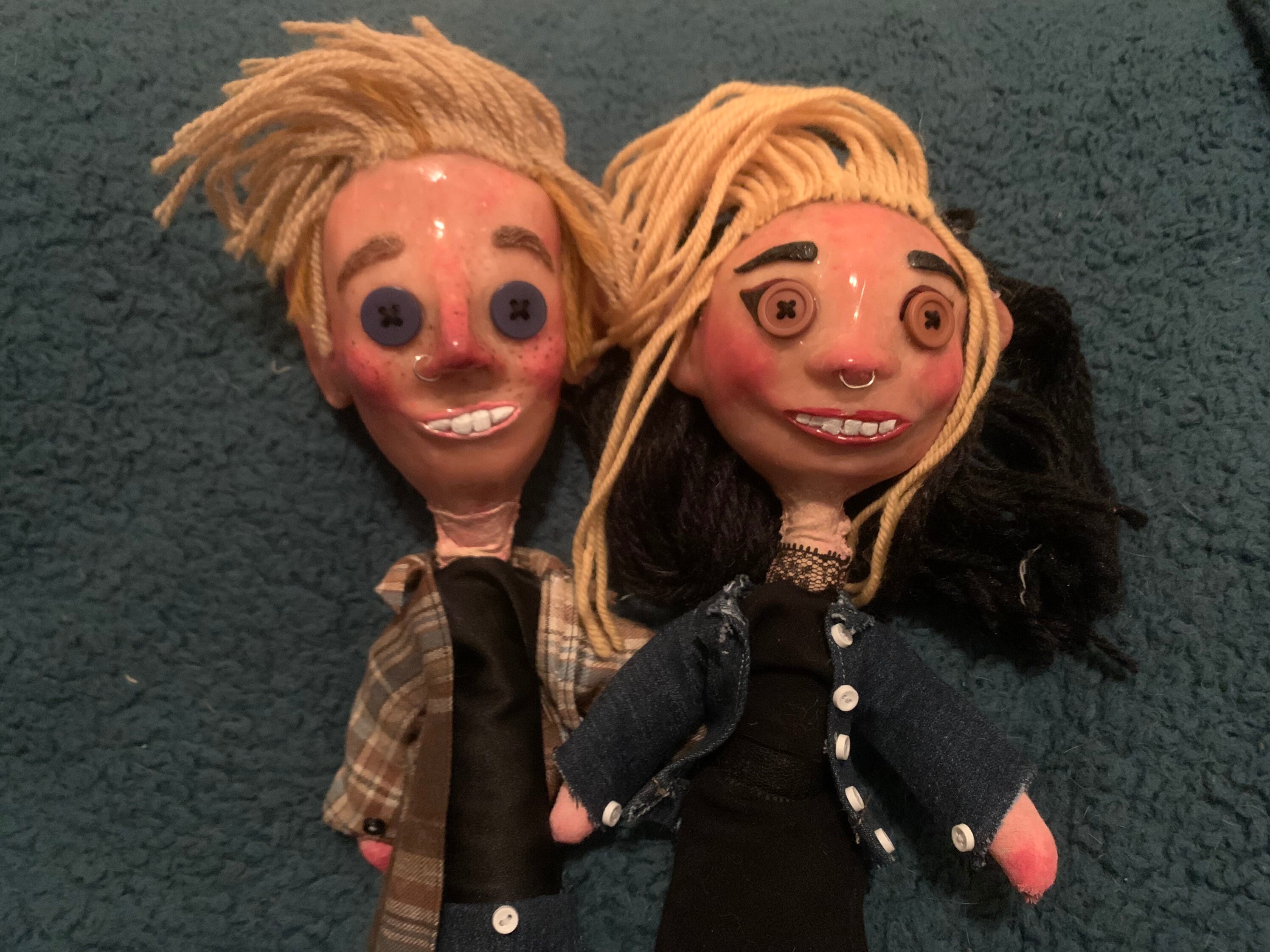get into the spooky season with a custom couples coraline doll set🤭 #, diy coraline doll