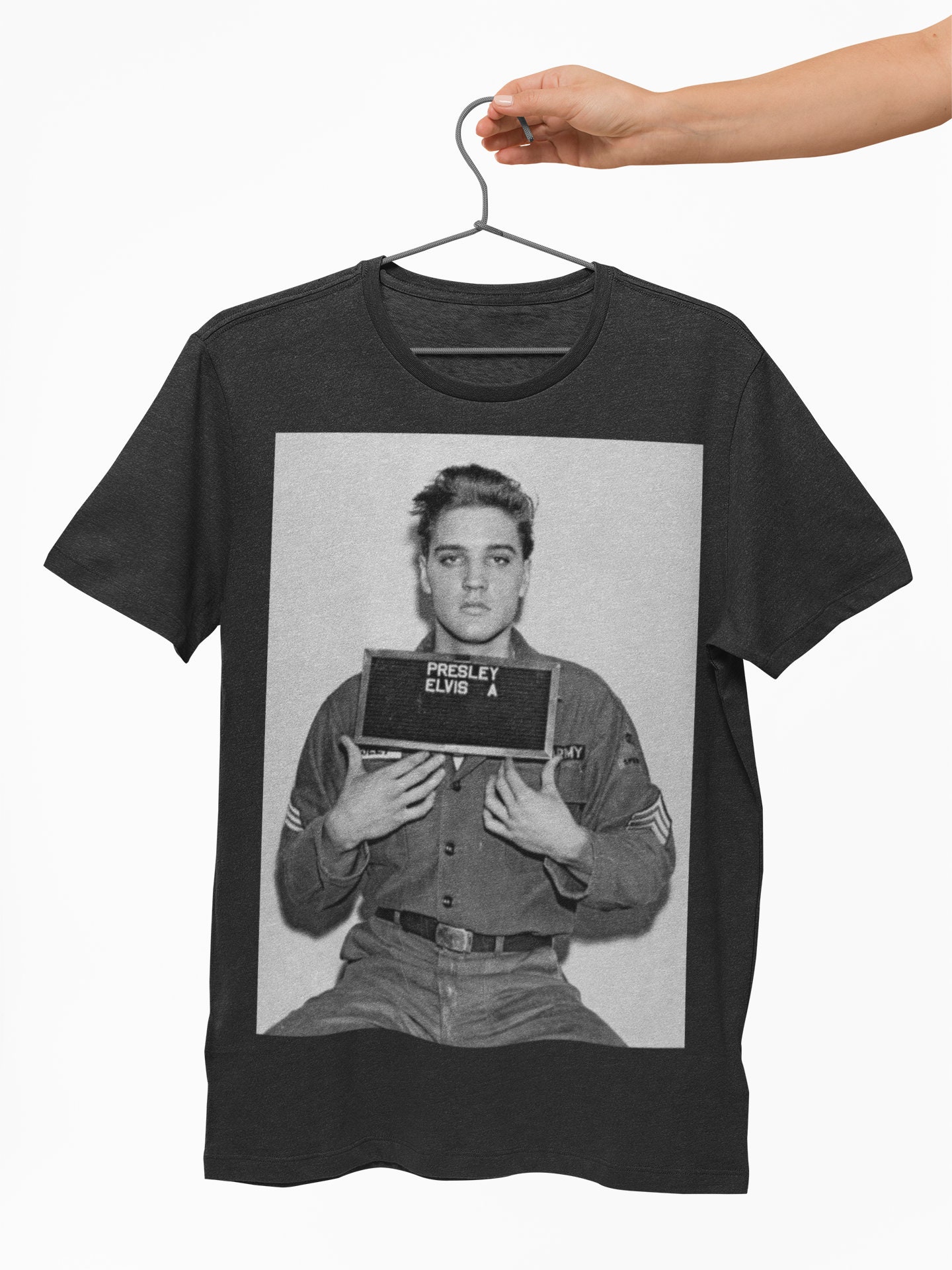 Elvis Presley Mugshot T Shirt Police Arrest King Of Rock’n Roll Marilyn Monroe Unisex Tshirt Elvis Presley Mugshot T Shirt Police Arrest King Of Rock’n Roll Marilyn Monroe Unisex Tshirt