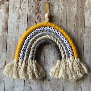 Macrame Rainbow Wall Hanging