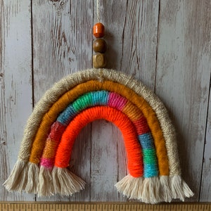 Macrame Rainbow Wall Hanging