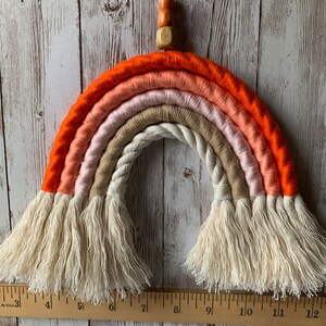 Macrame Rainbow Wall Hanging