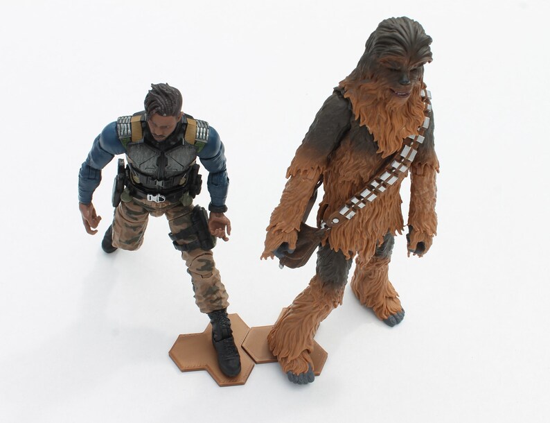 Action Figure Foot Peg Display Stands Custom Sizes Custom Etsy