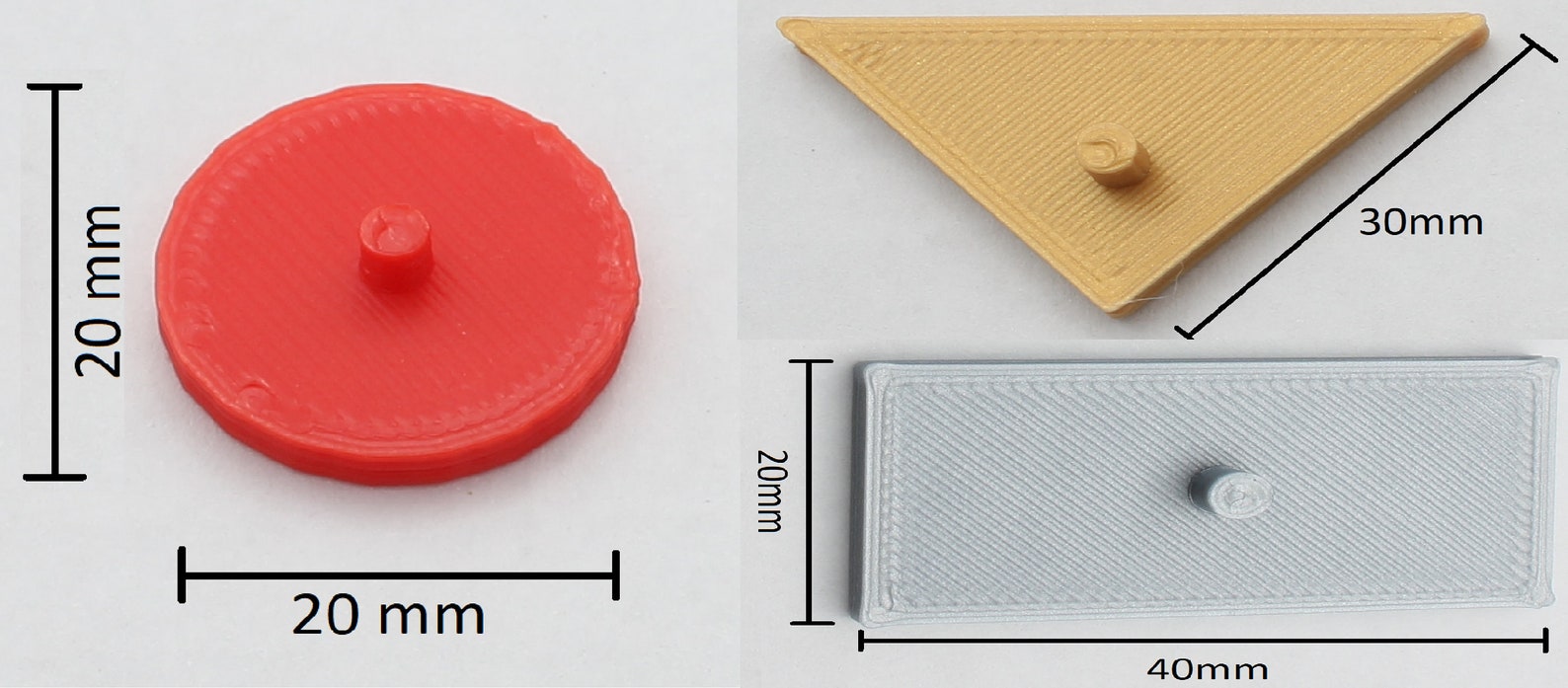 Action Figure Foot Peg Display Stands custom sizes custom Etsy