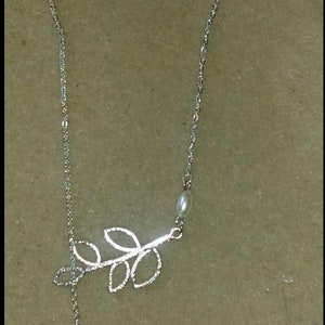 Leaf necklaces