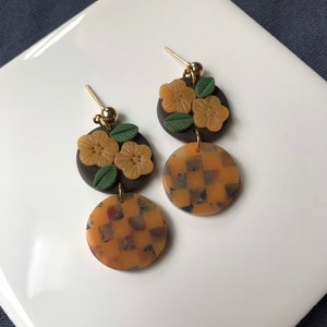 Ume | Handmade Clay Earrings
