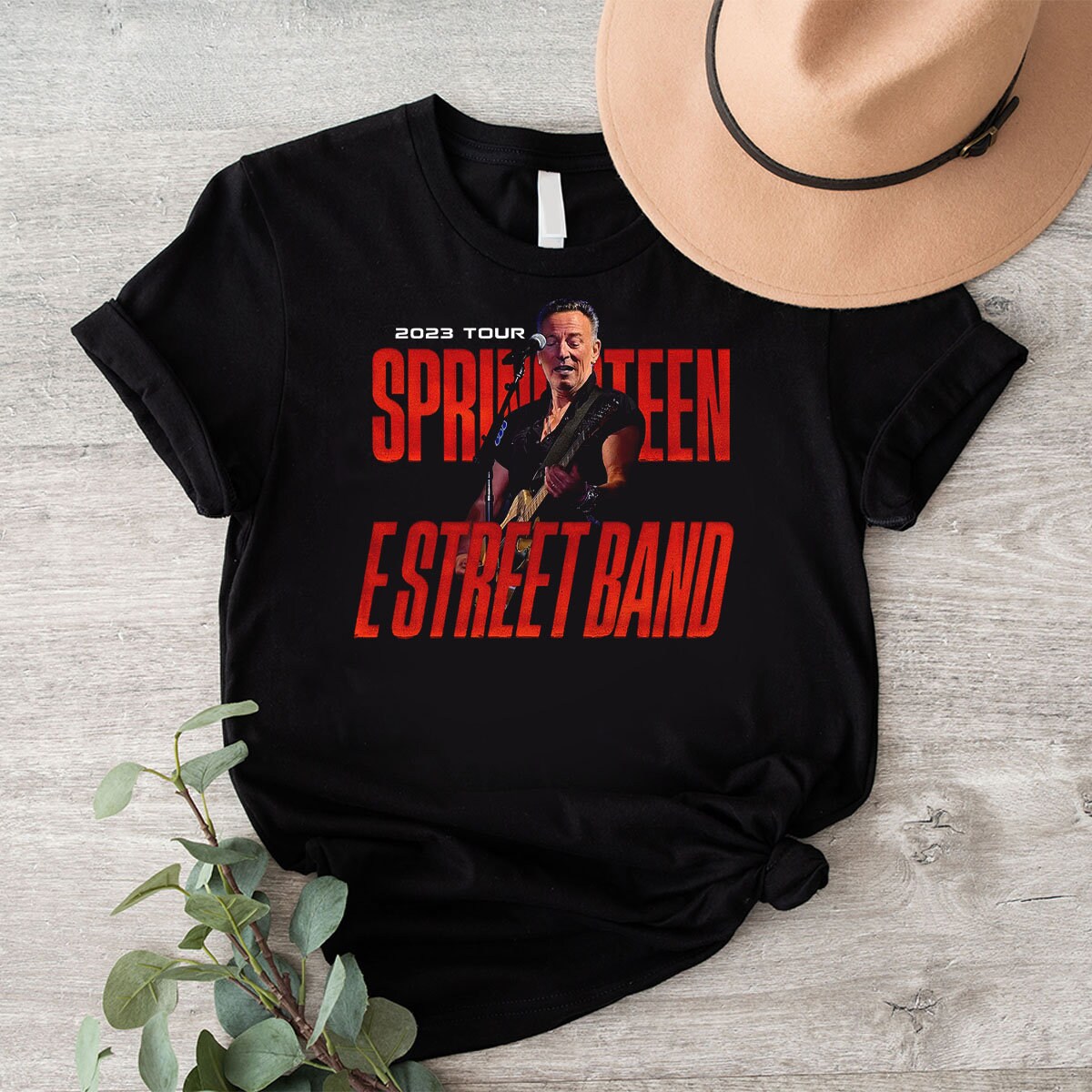 Bruce Springsteen Shirt, 2023 Tour Springsteen Streets Band Tour Shirt, E Street Band Shirt