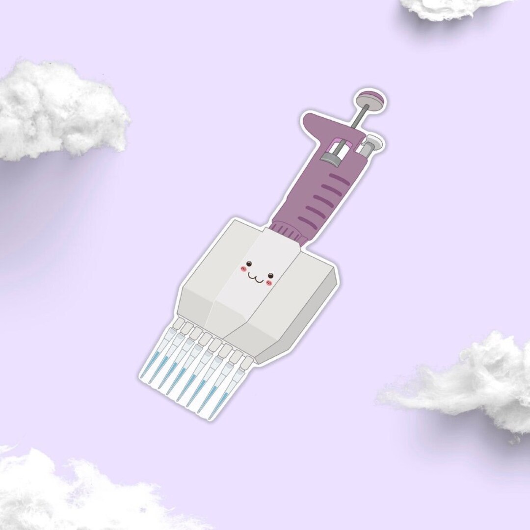 Laboratory Sticker Micropipettelaboratory Tech MLT Stickerclinical ...