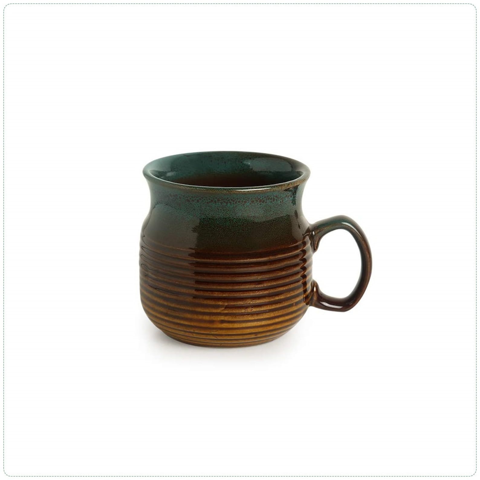 Chai Tea Cups Set & Ceramic Coffee Mugs Set of 2 280 ML Etsy