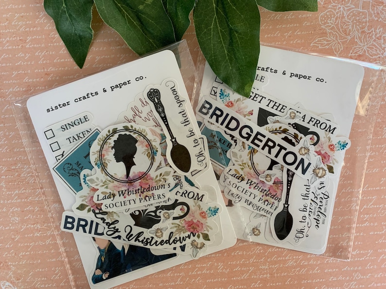 Your Grace Bridgerton Sticker or Magnet Packs Feat Lady Whistledown, & other Characters, Gifts for Bridgerton Fans, Netflix Series image 2