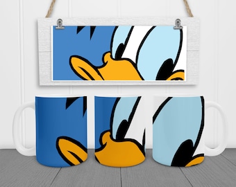 Donald Duck Coffee Etsy
