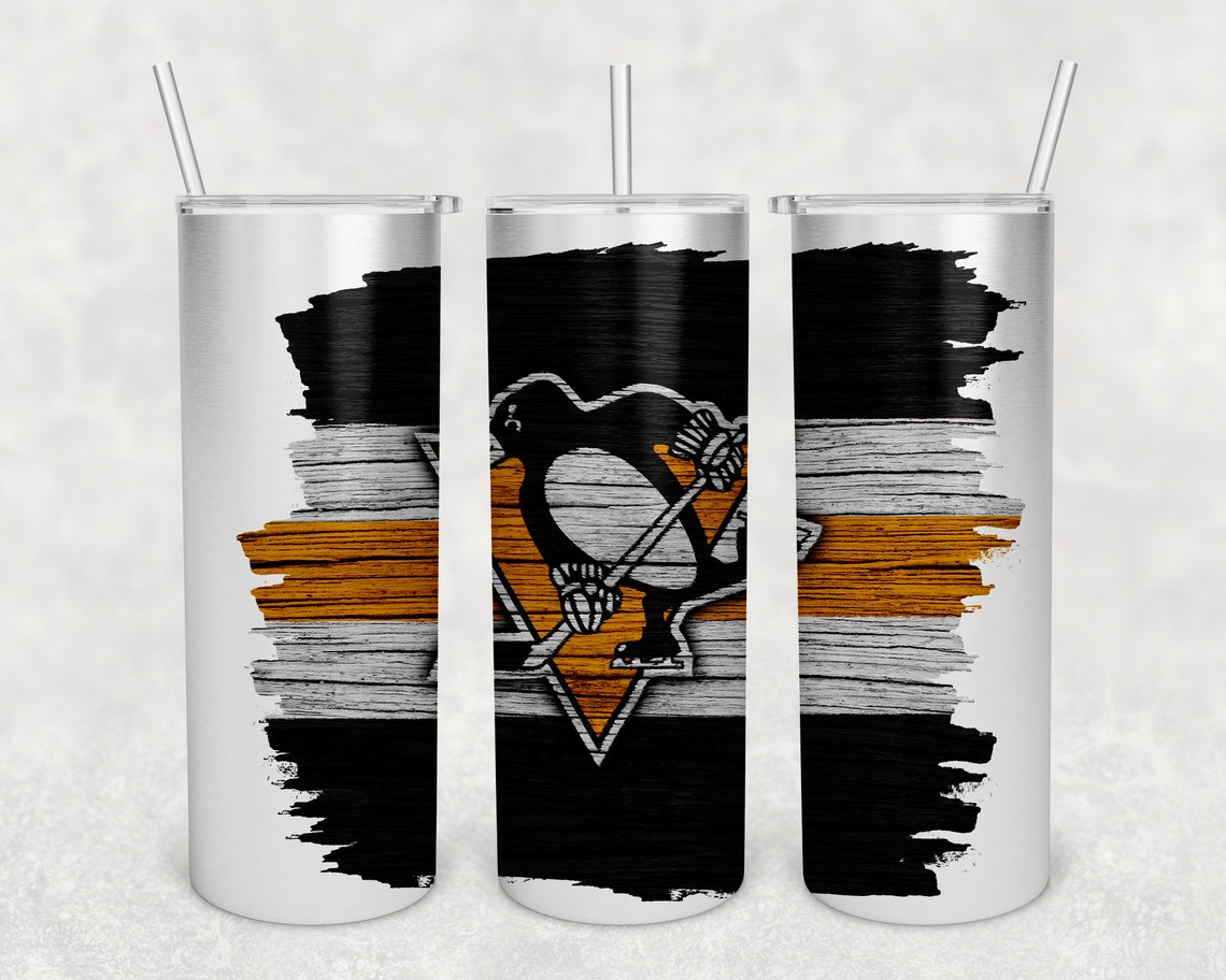 Pittsburgh Pinguine Digitale 20oz Skinny Tumbler Vorlage | Etsy